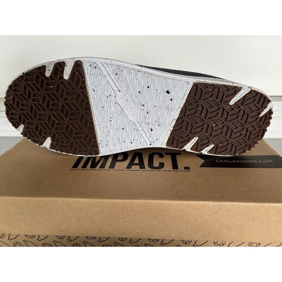 Men's Saola Tsavo Charcoal Gray  Tennis Shoes, Men’s Sneakers Size 9.5 - Picture 4 of 8